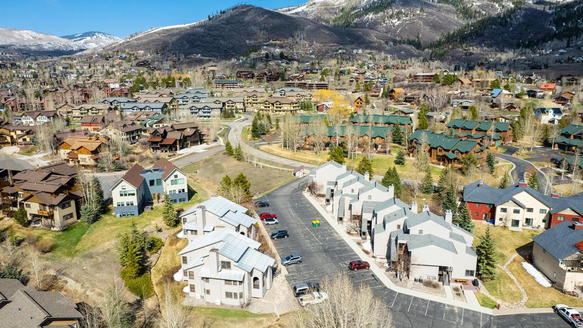 Sunburst Condominiums スティームボートスプリングス エクステリア 写真